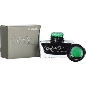 Pelikan Edelstein Ink Collection Aventurine 50ml Extra Soft Green Fountain Pen